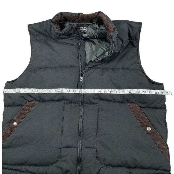 St. John’s Bay – Men’s Black Puffer Sleeveless Vest – Size XL - Picture 5 of 8